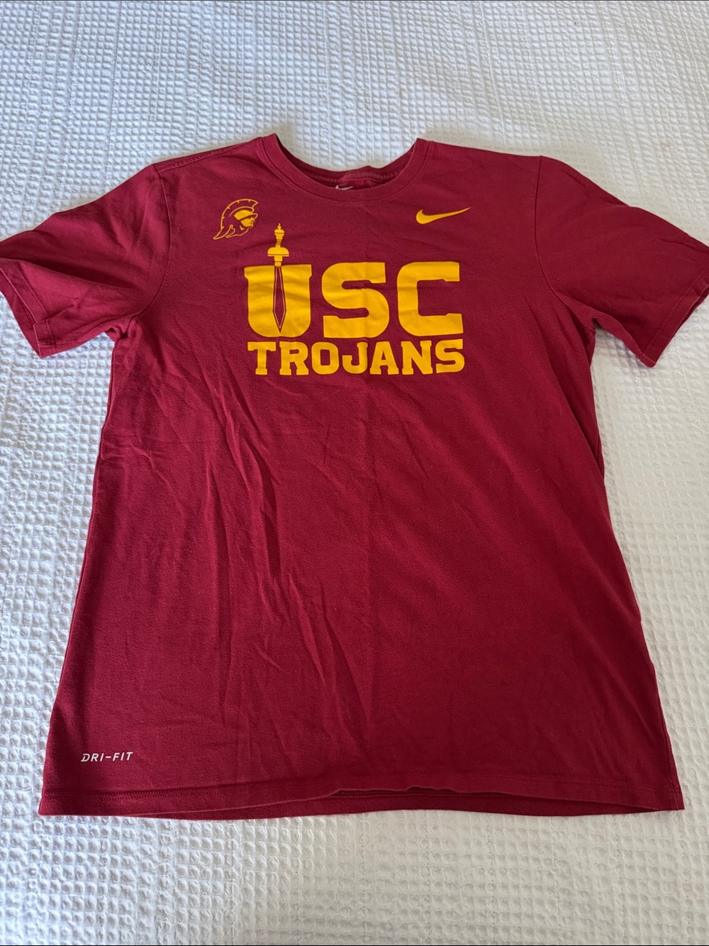 Nike Cardinal & Gold USC Trojans Graphic Tee